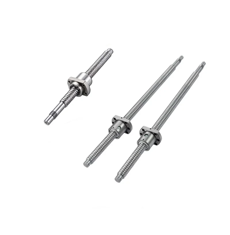 25mm Diameter Ballscrew SFU2504 SFU2505 SFU2510 SFE2525 250~550mm BK20+BF20 End Machined Ball Screw Kit for CNC Router