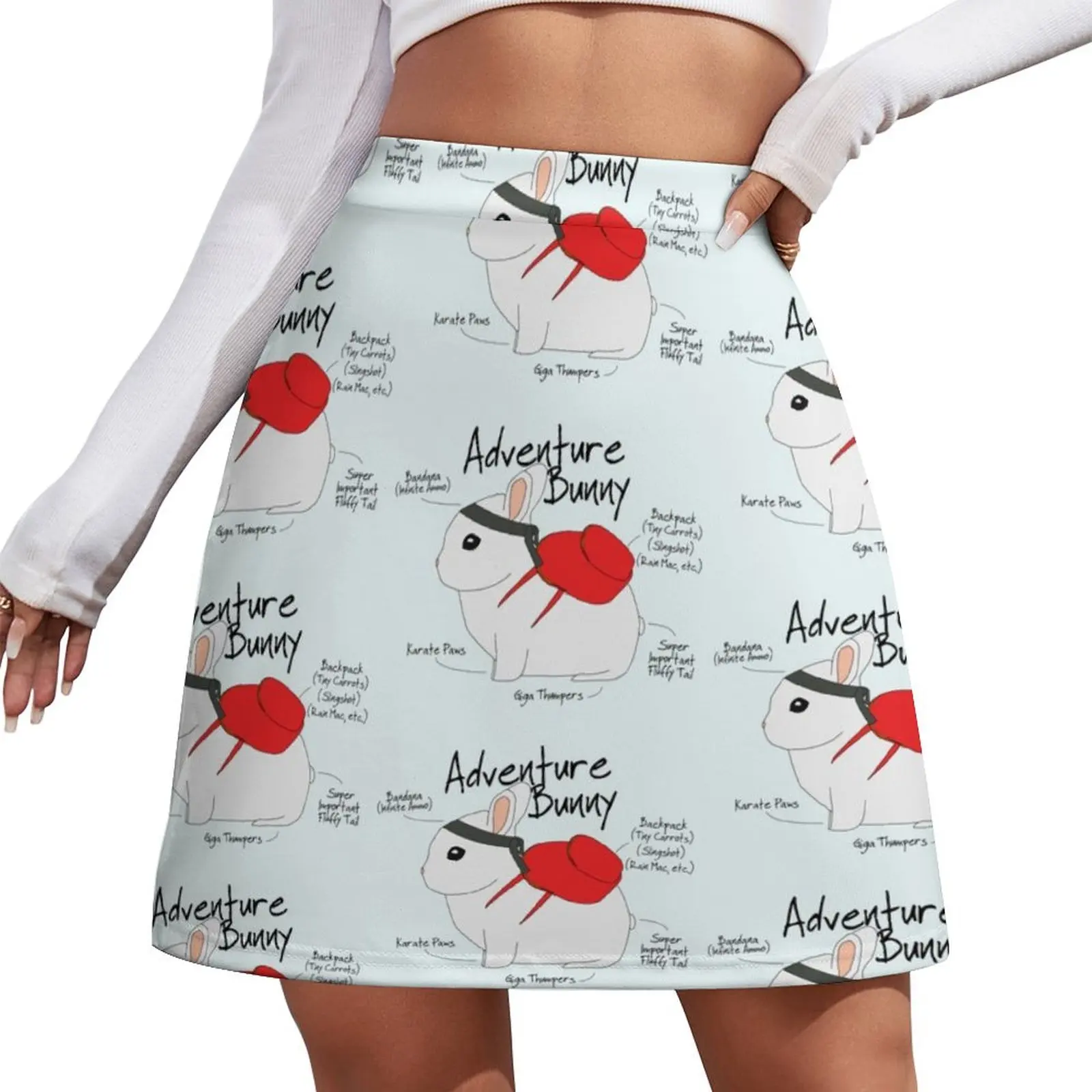 

Adventure Bunny Mini Skirt dresses for prom Clothes for summer Summer women's clothing Sexy mini skirt