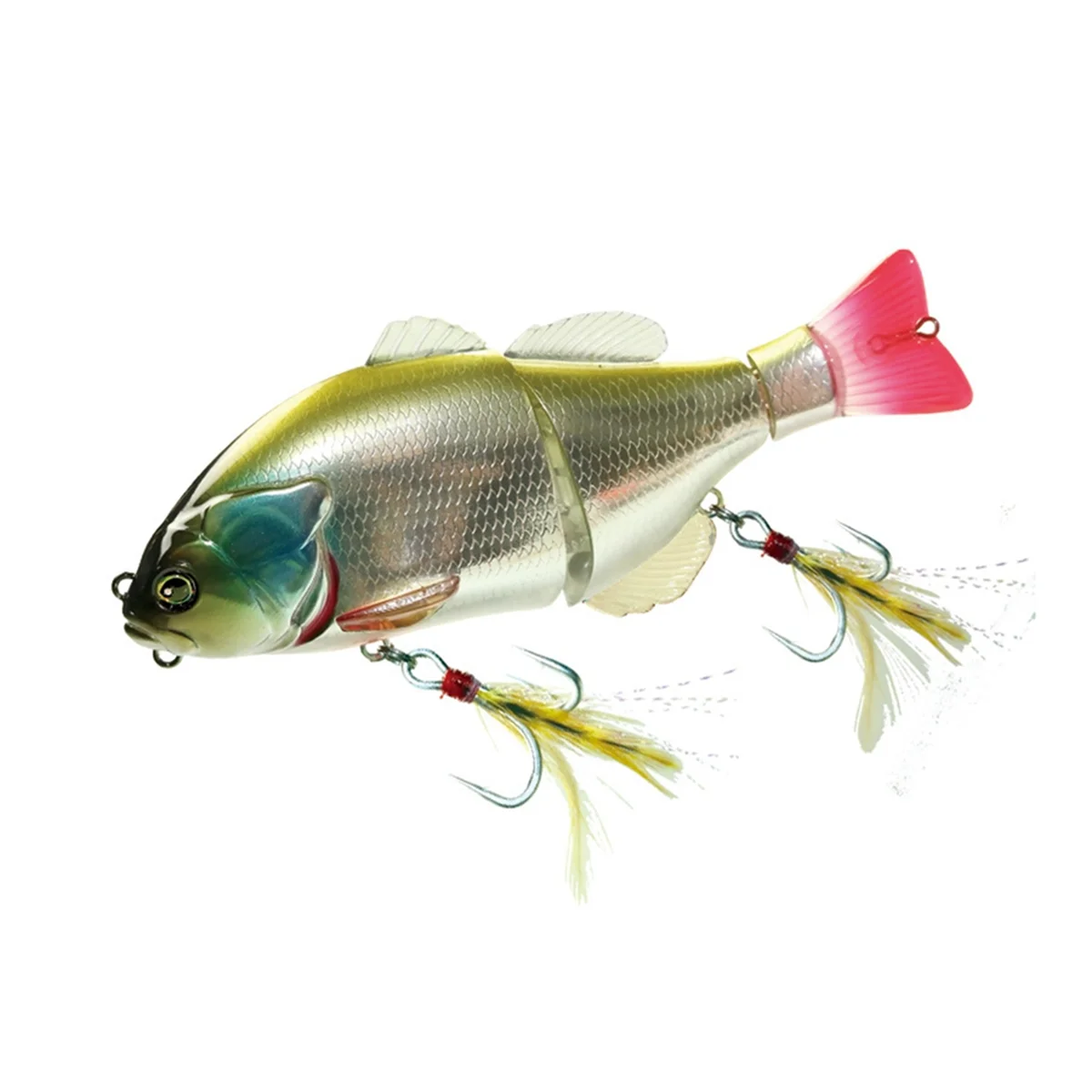 Floating Fishing Lure 160mm 70G Jointed Lure Hunter Shovel Pike Muskellunge Bass Fishing