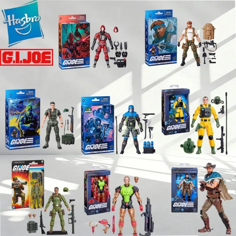 

Genuine Hasbro G.I. Joe Classified Series Crimson B.A.T. Falcon Barbecue Scarlett 6" Action Figure Collectible Model Toy