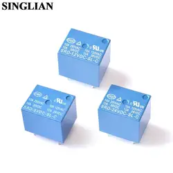 1pcs Relay SRD-05VDC-SL-C SRD-12VDC-SL-C SRD-24VDC-SL-C 5V 12V 24V 10A 250VAC 5Pin T73