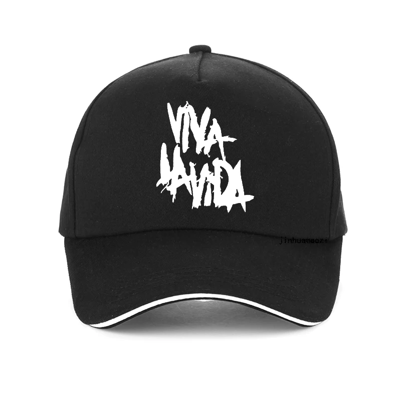 

Rock coldplay Viva la vida Print Baseball Cap Men Summer Sun Hat Rock Music Dad hat Unisex adjustable Snapback Hats bone