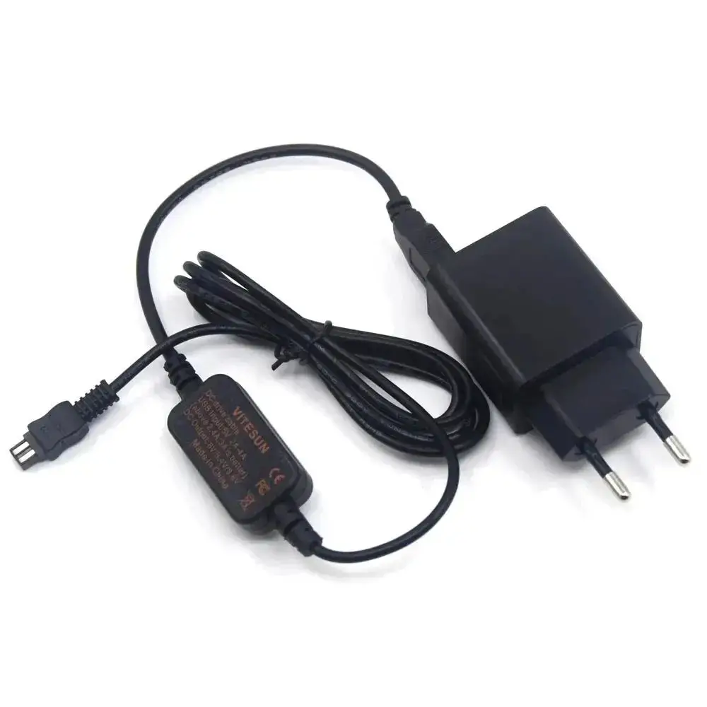 

Qc Charger Ac-L200 Ac-L25a Usb Dc Cable For Sony Dsc-Hx1 Dcr-Ux5 Ux7 Hdr-Xr100 Nex Vg30 Vg900 Dev-50 Fdr-Ax33 V700 Hc17e Hc24