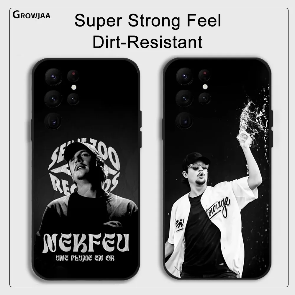 

N-Nekfeu Ken Samaras Rapper Phone Case for Samsung Galaxy S24 Ultra S22 S23 Ultra S21 S20 5G Protective Silicone TPU Funda