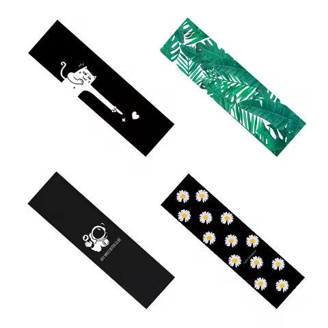 Portable Self-adhesive Waterproof Skateboard Sandpaper Electric Scooter Skate Board Deck Sticker Grip Tape