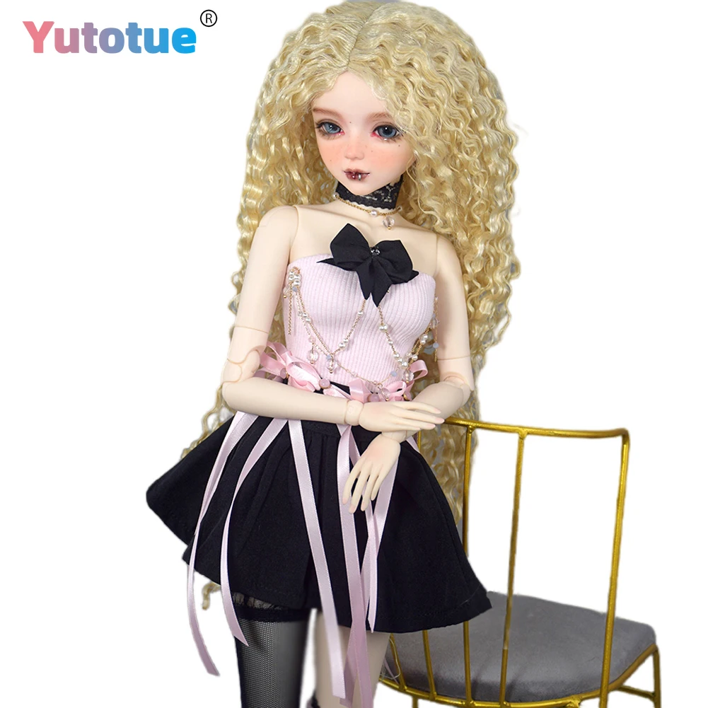 

YUTOTUE 56cm Height BJD Doll with Handpainted Makeup Changeable Eyes Shoes Clothes Full Set Female Doll Toy