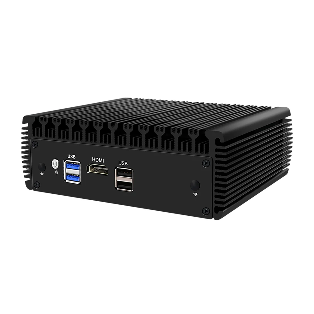 Устройство микро брандмауэра, HUNSN RJ02/RJ02k,Intel Celeron N5105,OPNsense,Untangle,VPN, роутер ПК, 4x2,5 GbE I225-V LAN, HDMI