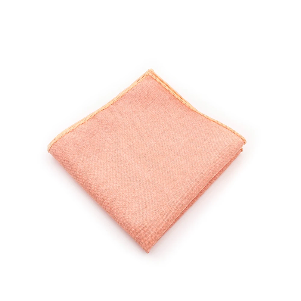 Solid Color 100% Cotton Hanky Vintage Pink Sage Green Blue Hankies Men\'s Suits Pocket Square Handkerchief Towel Casual Gift