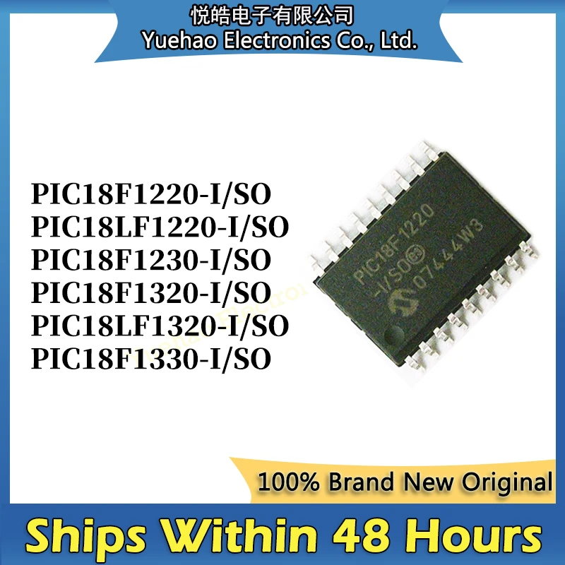 PIC18F1220-I/SO PIC18LF1220-I/SO PIC18F1230-I/SO PIC18F1320-I/SO PIC18LF1320-I/SO PIC18F1330-I/SO IC Chip SOP-18