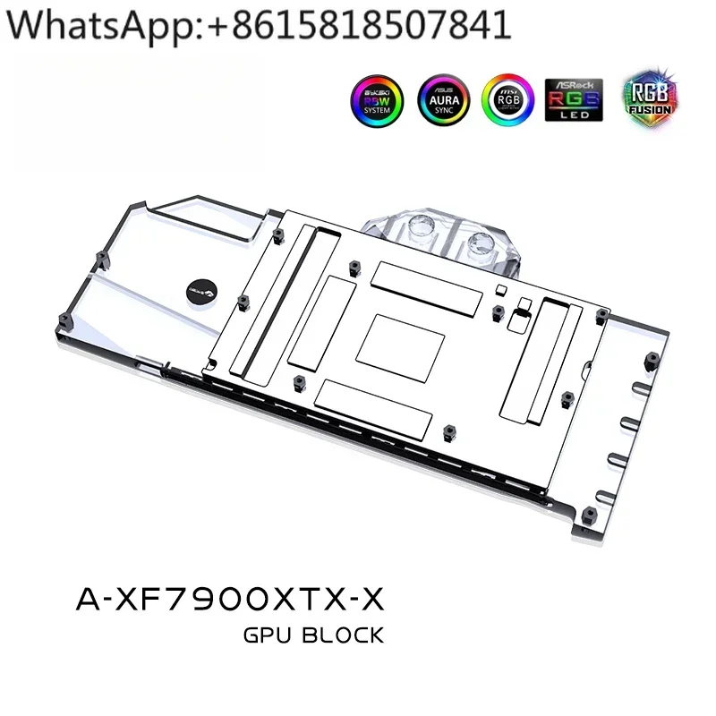 A-XF7900XTX-X Graphics Card Water Cooler AMD Radeon RX 7900XTX