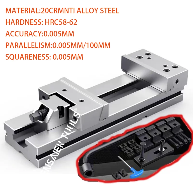 gt vise Precision Machine Vise GT150A 150B 175A CNC Milling Vise GT Modular Vise