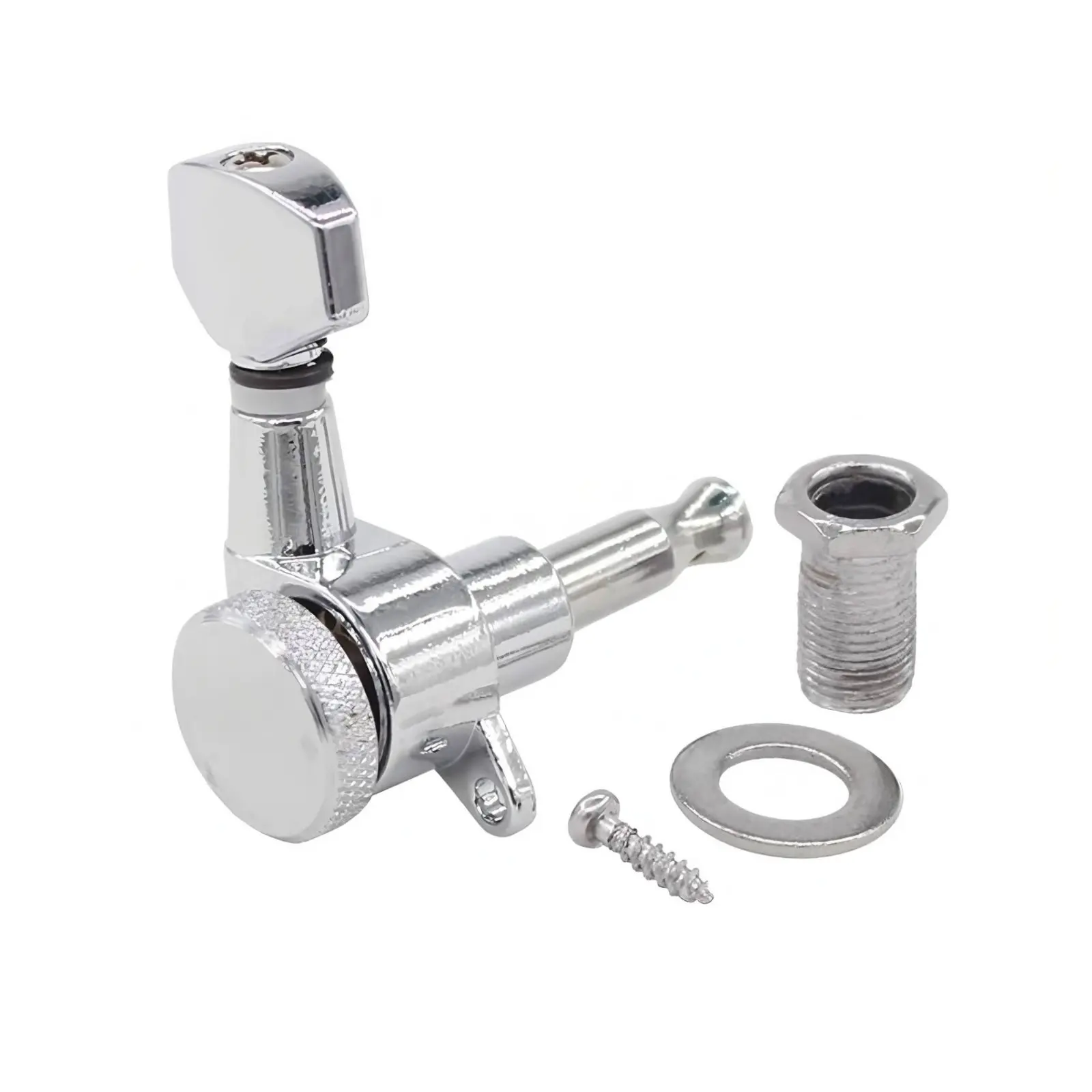 6 Pieces Locking Guitar Tuning Machines Easy to Install Electric Guitar Tuning Pegs Locking String Tuning Machines Anti-Rust