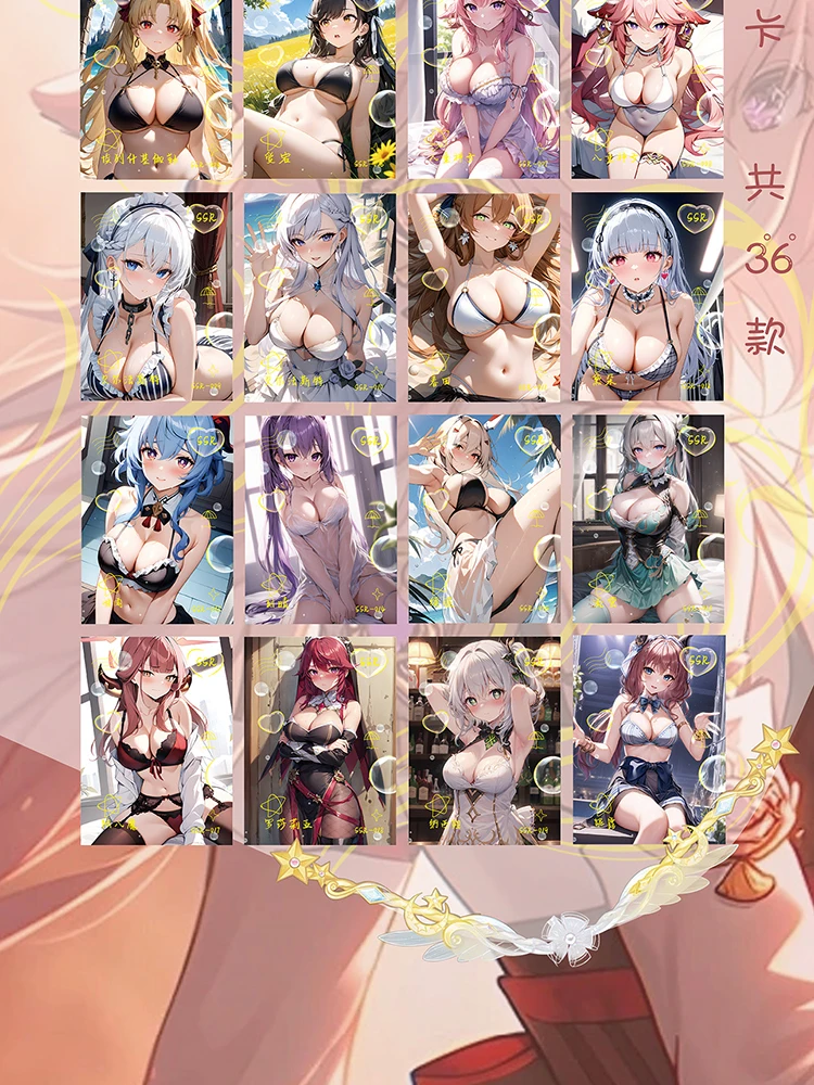 Cartes de collection Goddess Story, carte Waifu ReplParty, boîte de rappel Doujin, carte rare, jouets et cadeaux, le plus récent