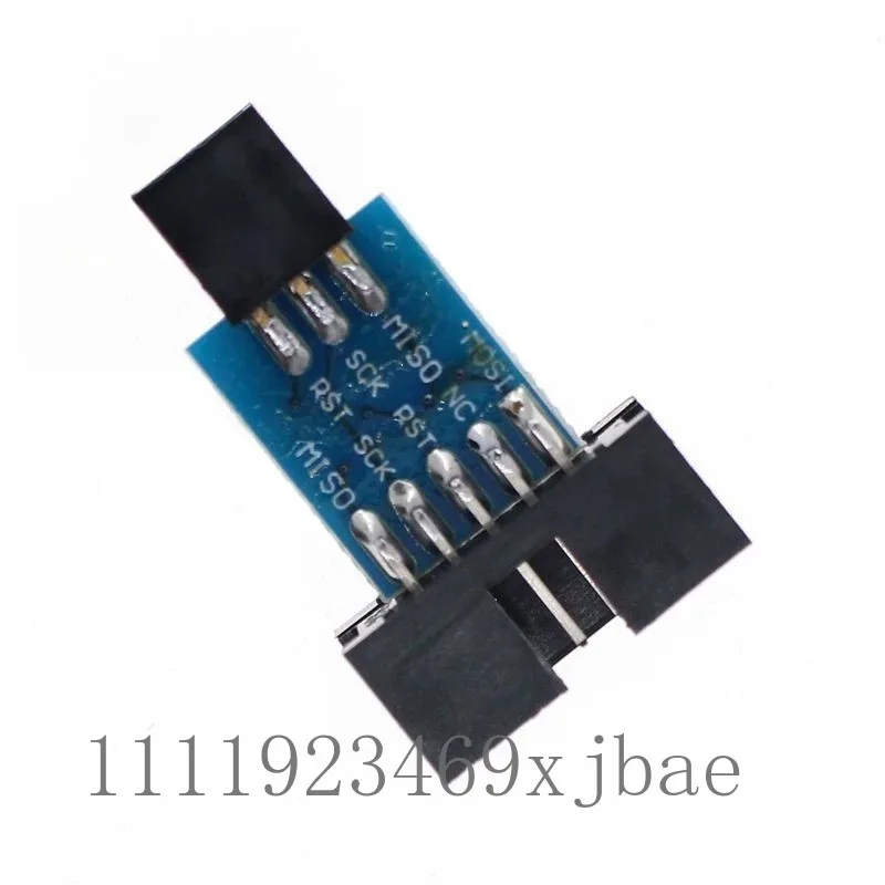 10Pin To 6Pin ISP Interface Adapter Board, AVR Microcontroller Programming Conversion Module