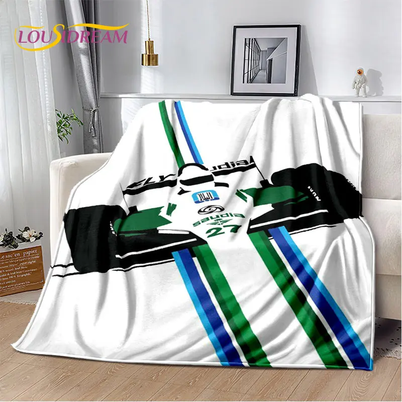 

3D Racing Car Soft Plush Blanket,Flannel Blanket Throw Blanket for Living Room Bedroom Bed Sofa Picnic Hiking Leisure Napping