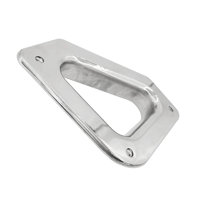 NEW-Triangular Ship Fairlead,Stainless Steel Ship Mooring Hole High Strength Hawse Fairlead Boat Hardware Assembly Parts