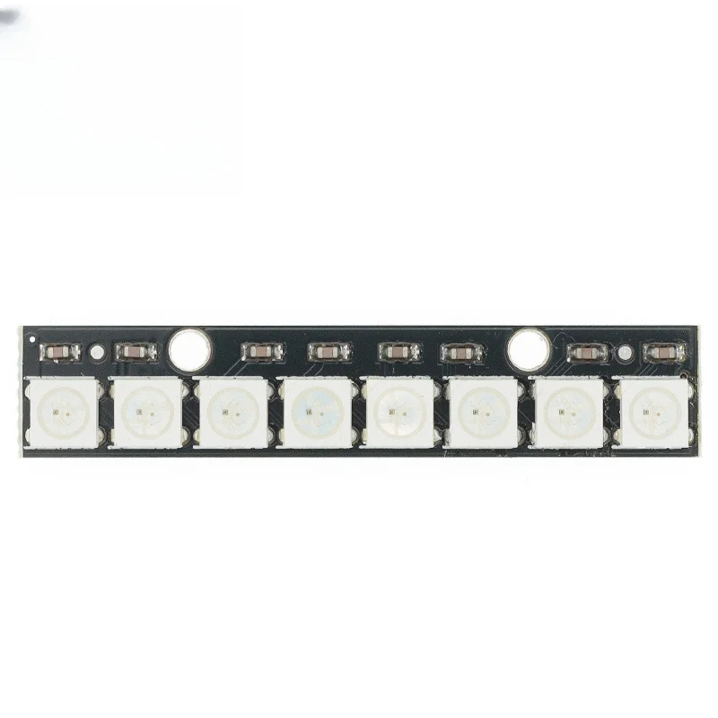 LAUBEI 1/5/10/20/50/100PCS 8*1Bit 8 Bits WS2812 5050 RGB Full LED Lamp Panel Module 5V WS2812B Rainbow LED Precise For Arduino
