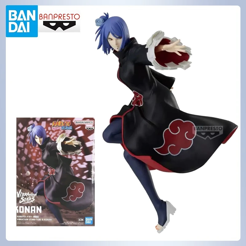 

In Stock BANDAI Collection Model Toys Original Genuine BANPRESTO NARUTO VIBRATION STARS KONAN Anime Action Figures Doll Gift AS