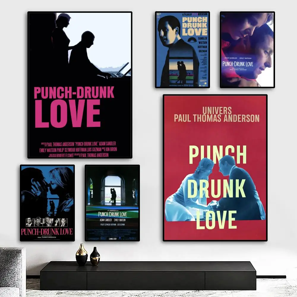 Movie P-Punch-Drunk Love Poster HD Print Personalized Canvas Wall Mural Art Poster Photos for Living Room Home Decor Durable