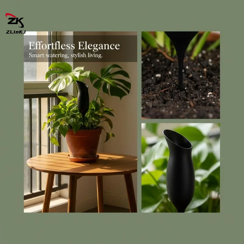 -Wine Glass-Shaped Self-Watering Device For Promoting Root Absorption Indoor Potted Plants Automatically Watering Tools