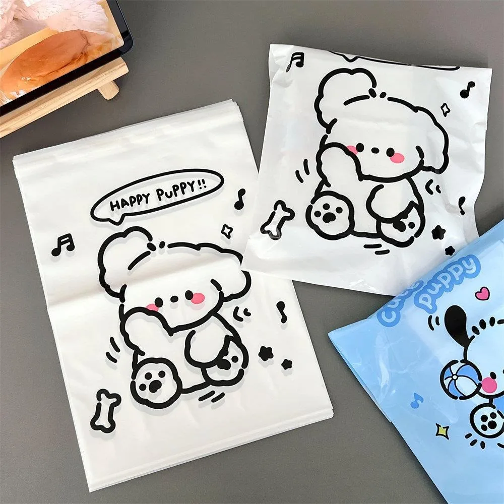 25x35cm Cartoon Express Bag Cute Pupply Courier Envelope Small Gift Bags Business Packaging Supplies Waterproof Mailbag 100Pcs