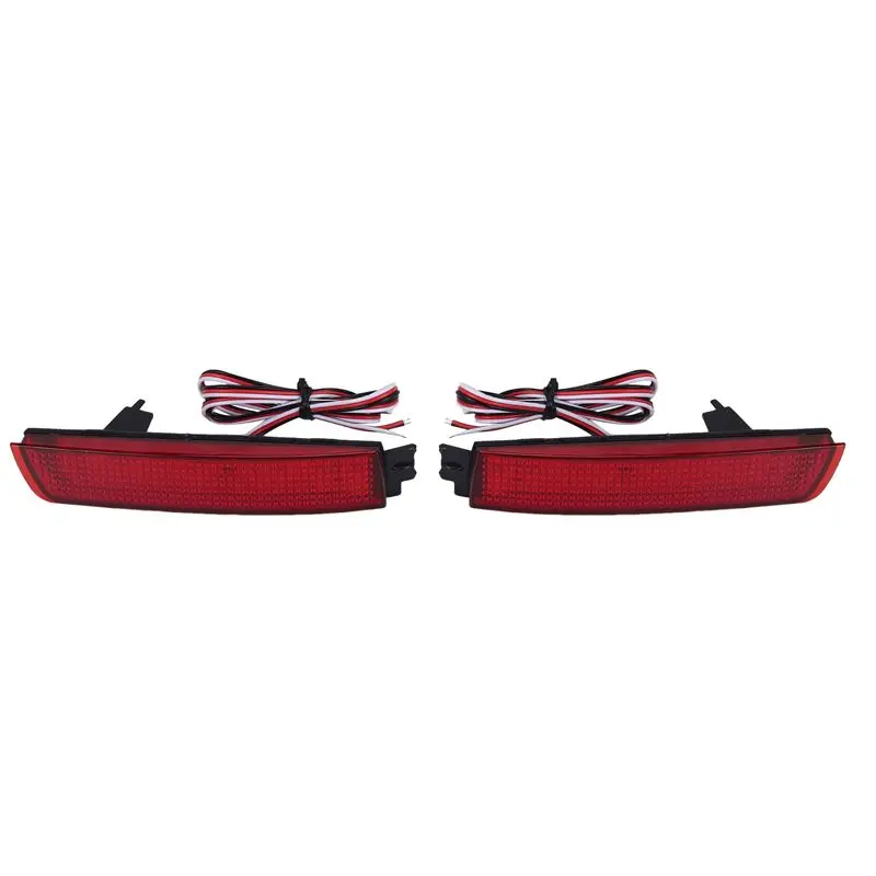 

Red Lens Rear Bumper Reflector Lamp LED Tail Brake Light For Nissan Juke Murano Quest Sentra Infiniti FX35 265605C000