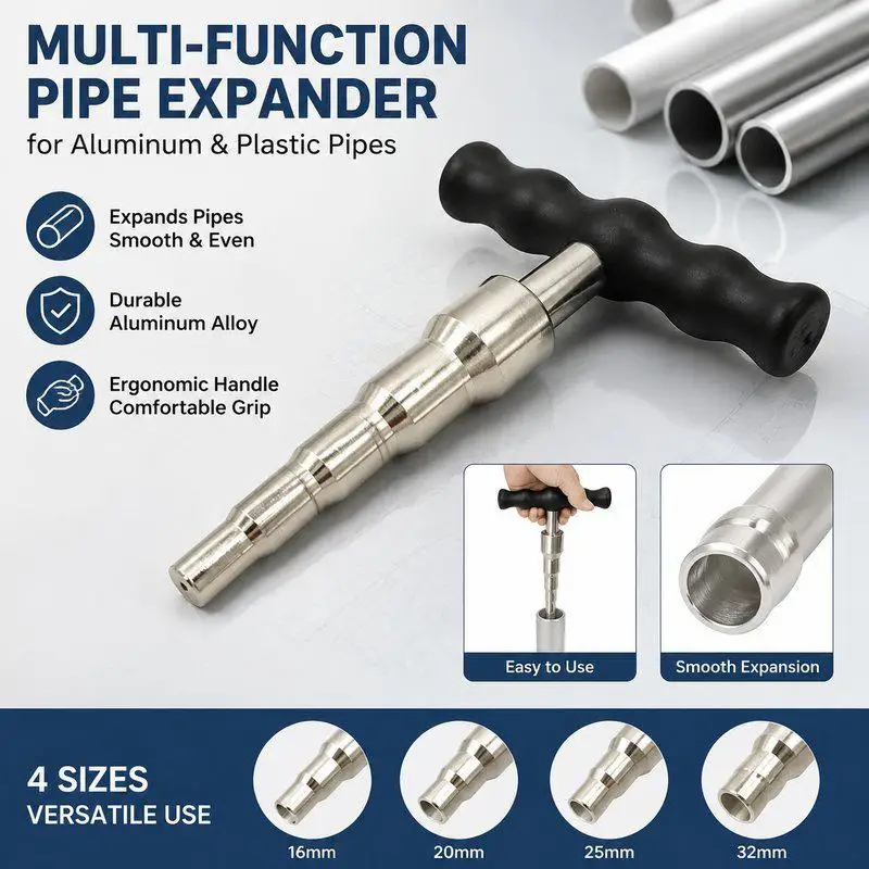 1Pcs Manual Pipe Expander For T Handle16-32mm For Repairing Household Appliances For PVC Aluminum Plastic Pipe view 3