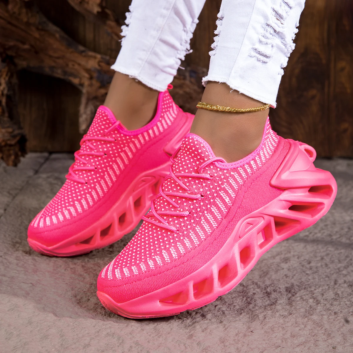 Women Shoes Kinds - Baskets décontractées respirantes pour femmes, faciles