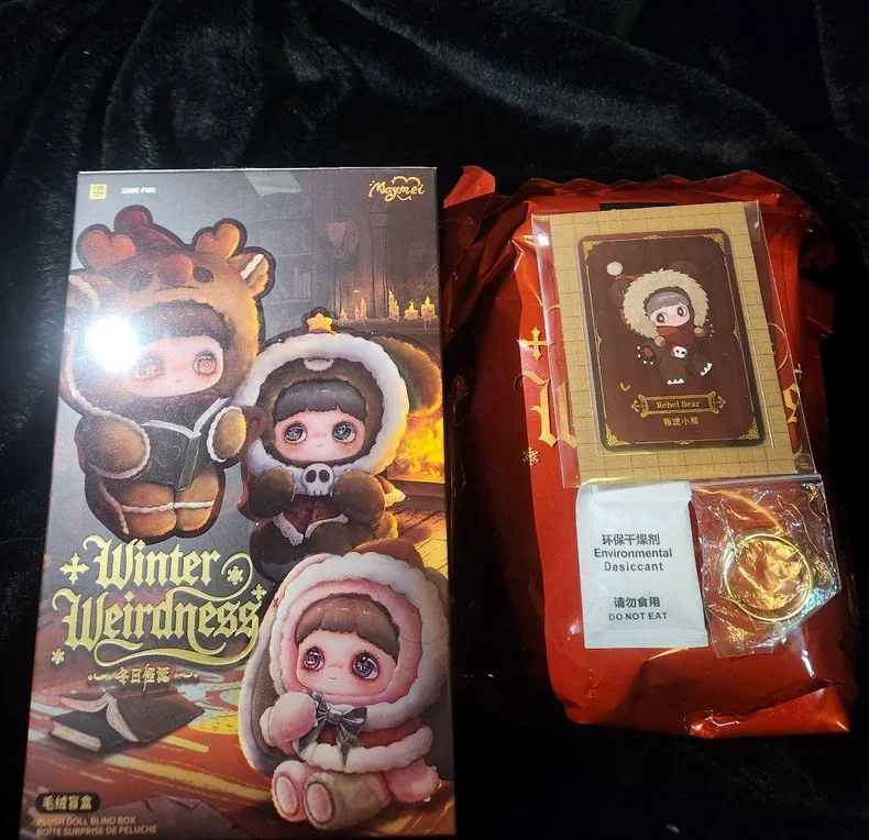 

【low price】New Mildew Winter Grotesque Series Plush Blind Box Cute Mildew Bag Pendant Ornaments Christmas Gifts For Friends.