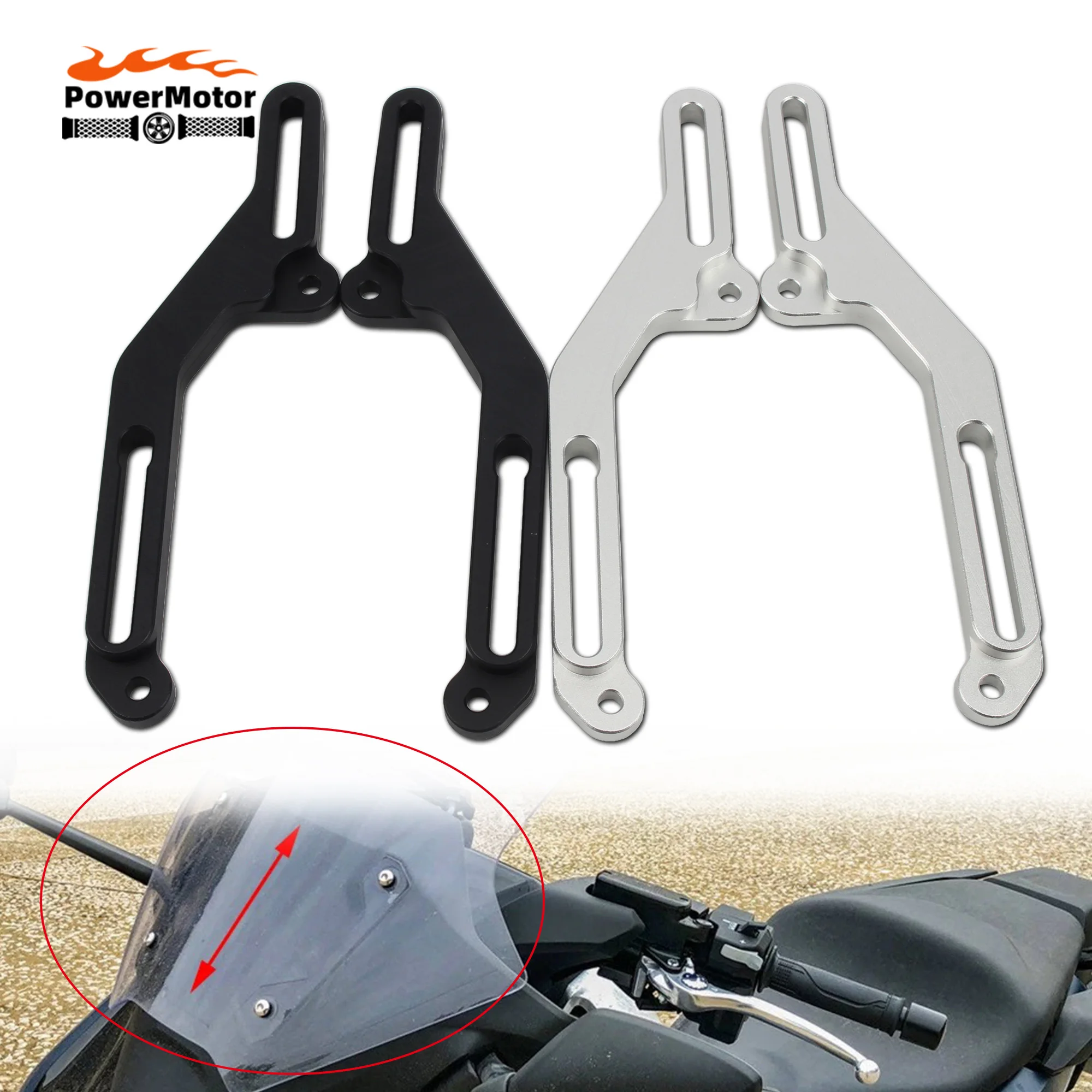 

Motorcycle Windscreen Adjusters Airflow Adjustable Windscreen For Honda Transalp XL750 2023 2024 Modification Accessories Parts