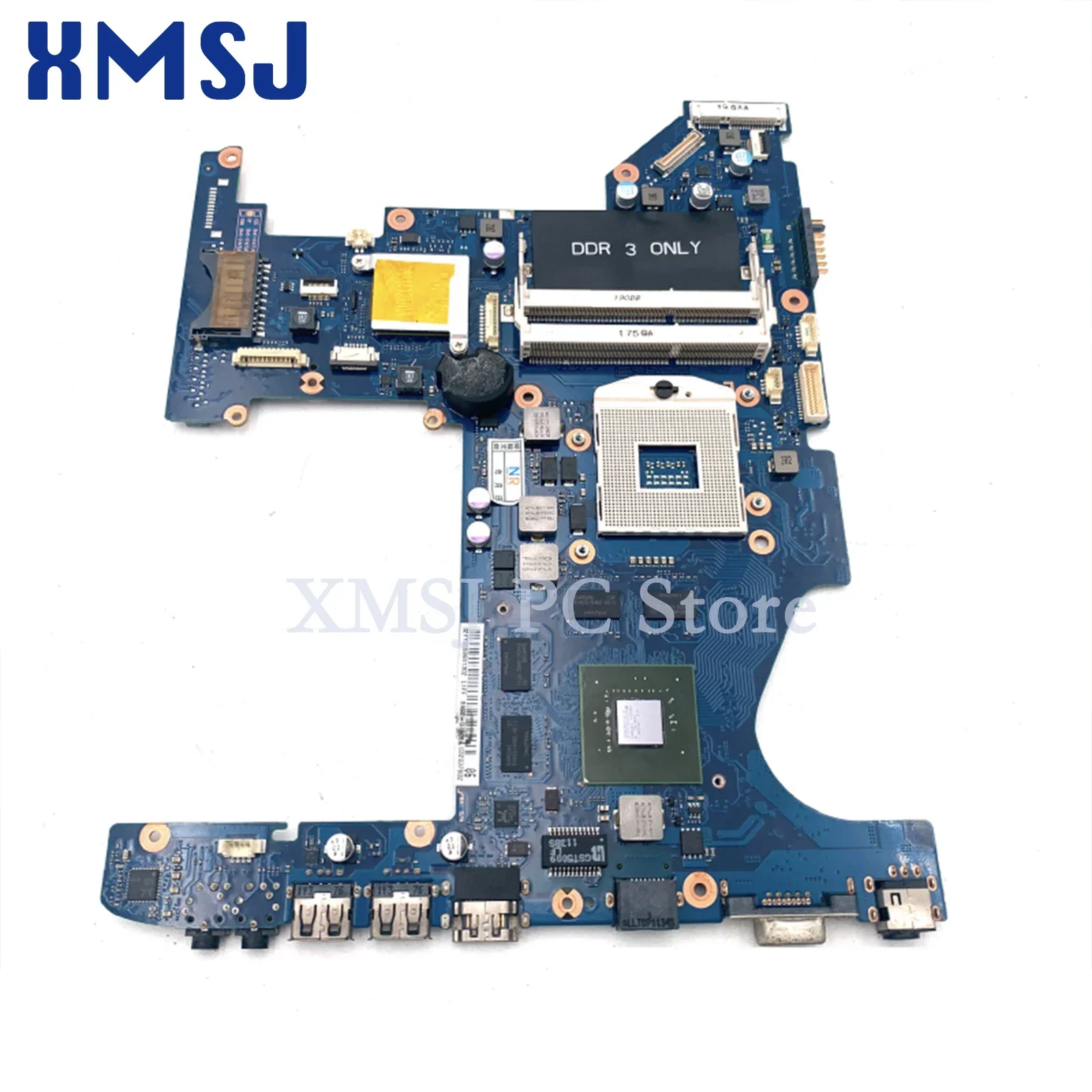 XMSJ For Samsung RF511 Laptop Motherboard BA92-07568A BA92-07568B BA41-01472A BA41-01471A GT540M GPU Full Test  MainBoard