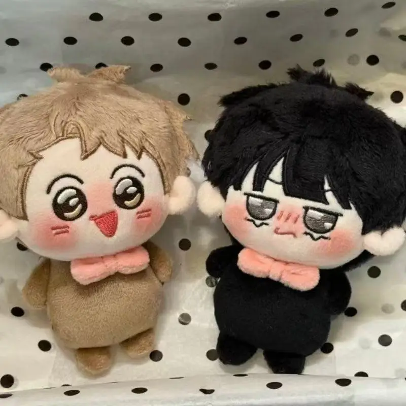 Animation 12cm Plush Doll Anime Red Line Challenge Li Yuan Hong Qi Xun Attribute Cotton Stuffed Toys Children's Adult's Gifts