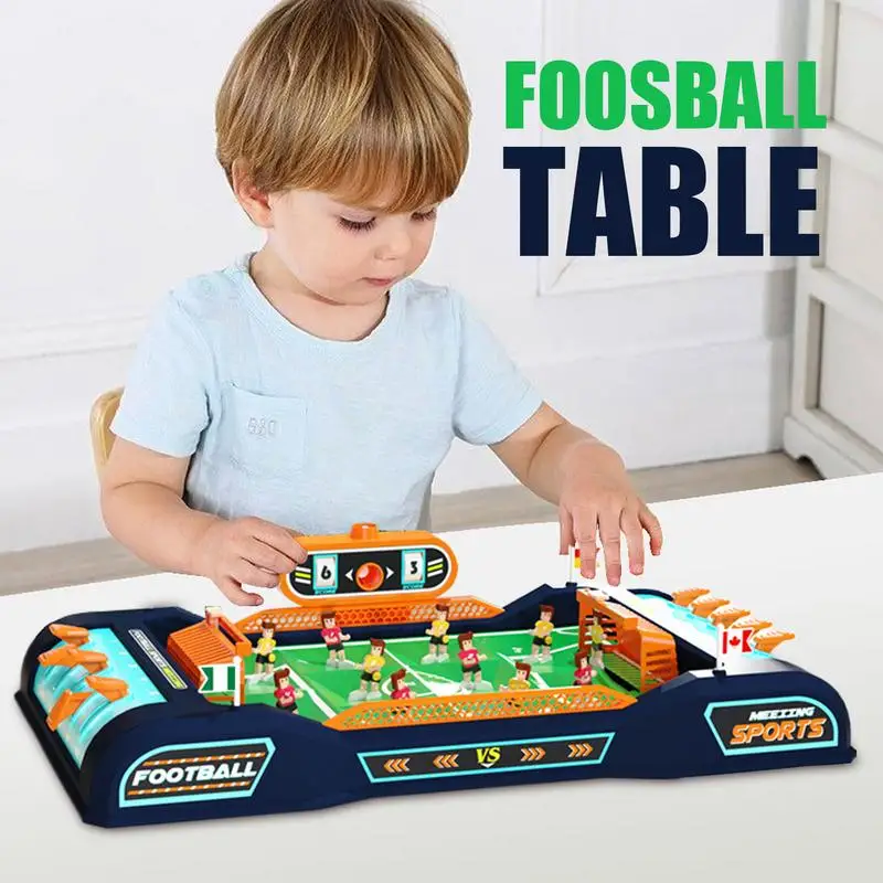 Juego de mesa de fútbol, juego de mesa, juguetes interactivos, juego de fútbol con marcador, juguetes educativos, deportes de interior para la familia