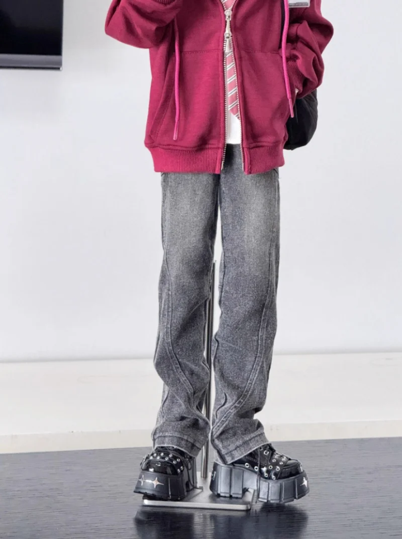 Los pantalones de muñeca bjd son adecuados para accesorios de muñeca vaqueros de pierna ancha de talla tío 68-73 75