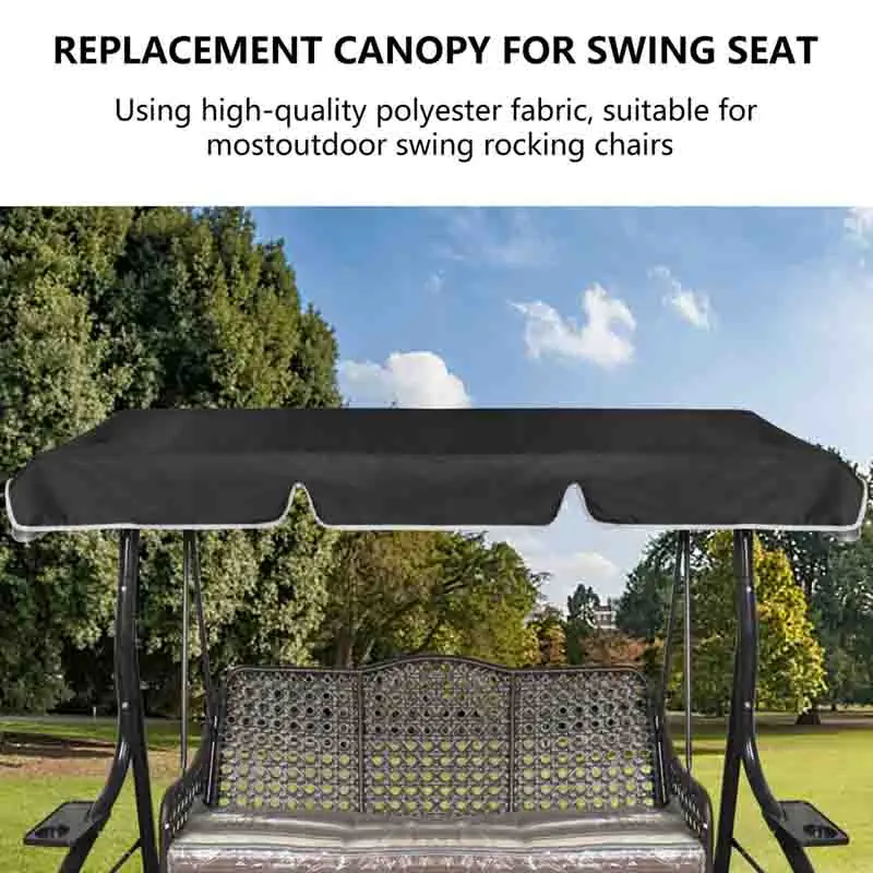 garden outdoor patio hammock, swing awning, canopy, swing,porch, replacement, swing awning