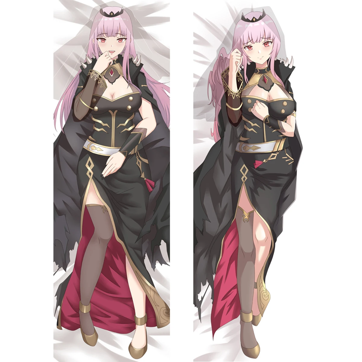 

Anime Calliope Mori Dakimakura Pillowcase Custom Character Long Life Size Otaku Full Body Pillow Cover