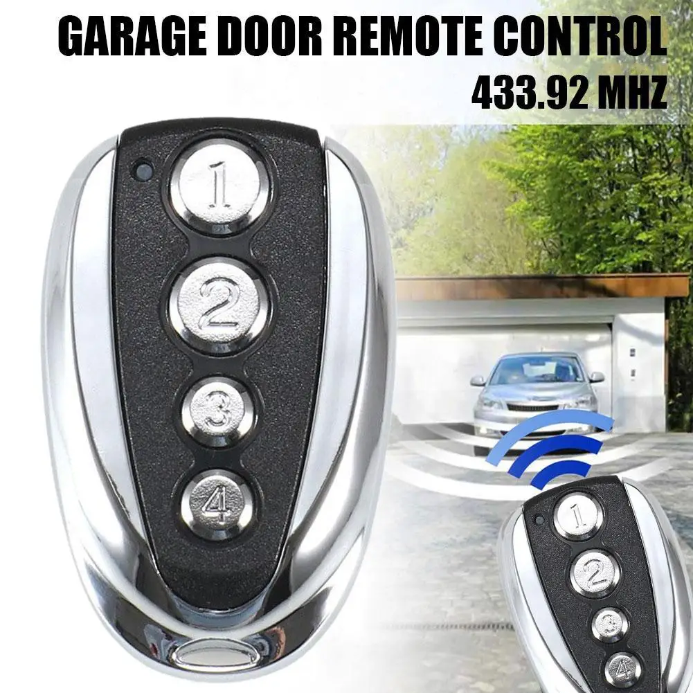 4 Channels Cloning Copy Duplicate Remote Control 433MHZ Clone Fixed Learning Code For Car Gate Garage Door Transmitter Q5L6