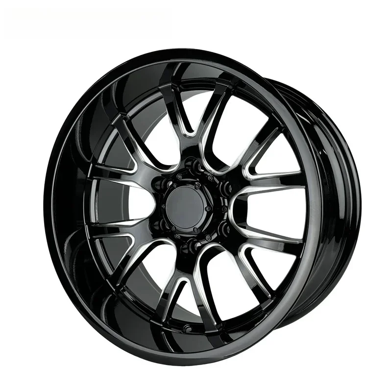 Cost Effective Custom Concave Zinc Plated Cast Alloy Wheel Hubs 18/20 Inch For Car Modification