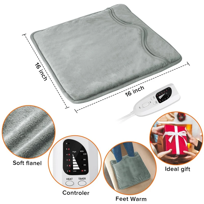 ساخنة القدم دفئا لتخفيف آلام الظهر ، تحت وسادة التدفئة المكتبية ، دفئا القدم الكهربائية