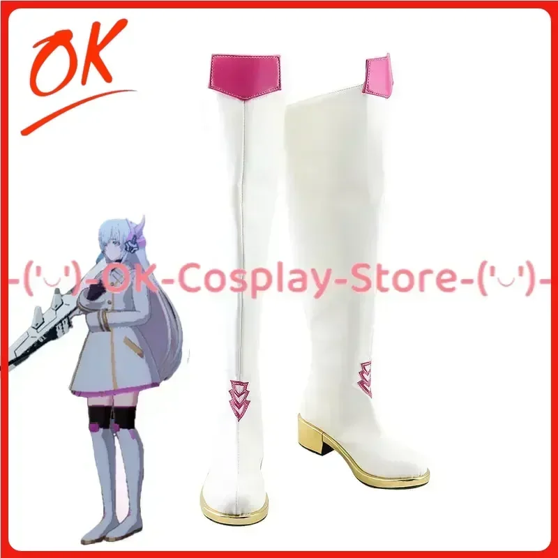 [Customized Size] Punishing Gray Raven Liv Eclipse Cosplay Shoes Game Roleplay Costume Halloween Carnival Party Boots PU Leather