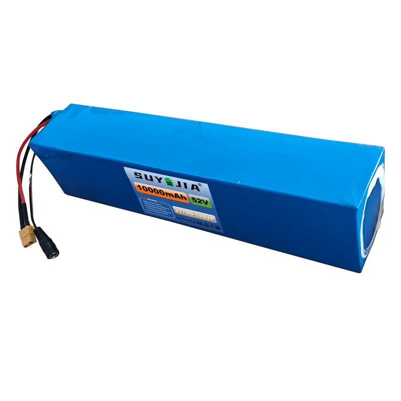 52V 10000mAh 21700 Lithium Ion Battery Pack - for Balance Bike, Electric Scooter, Electric Wheelchair & DIY Projects