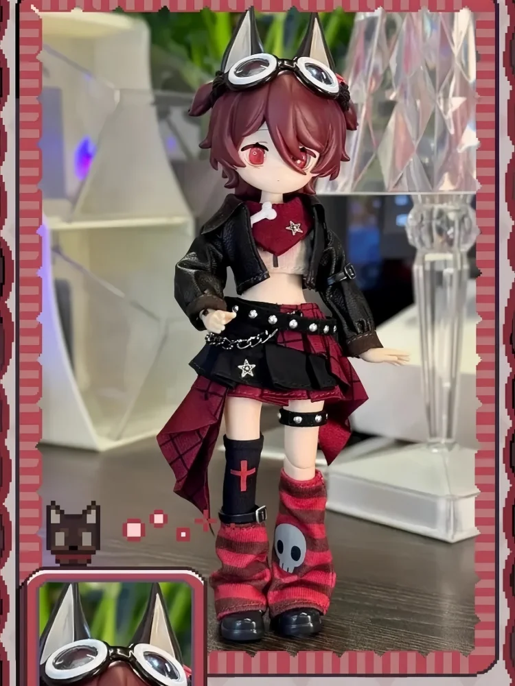 

Genuine Free Will Series Blind Box BJD Collectible Figure 1/12 Scale Cute Moving Doll Holiday Gift Trendy Toy Birthday Gifts