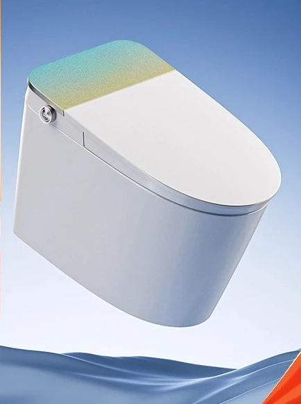 

Household automatic integrated toilet siphon flip ring flip cover electric foam smart toilet