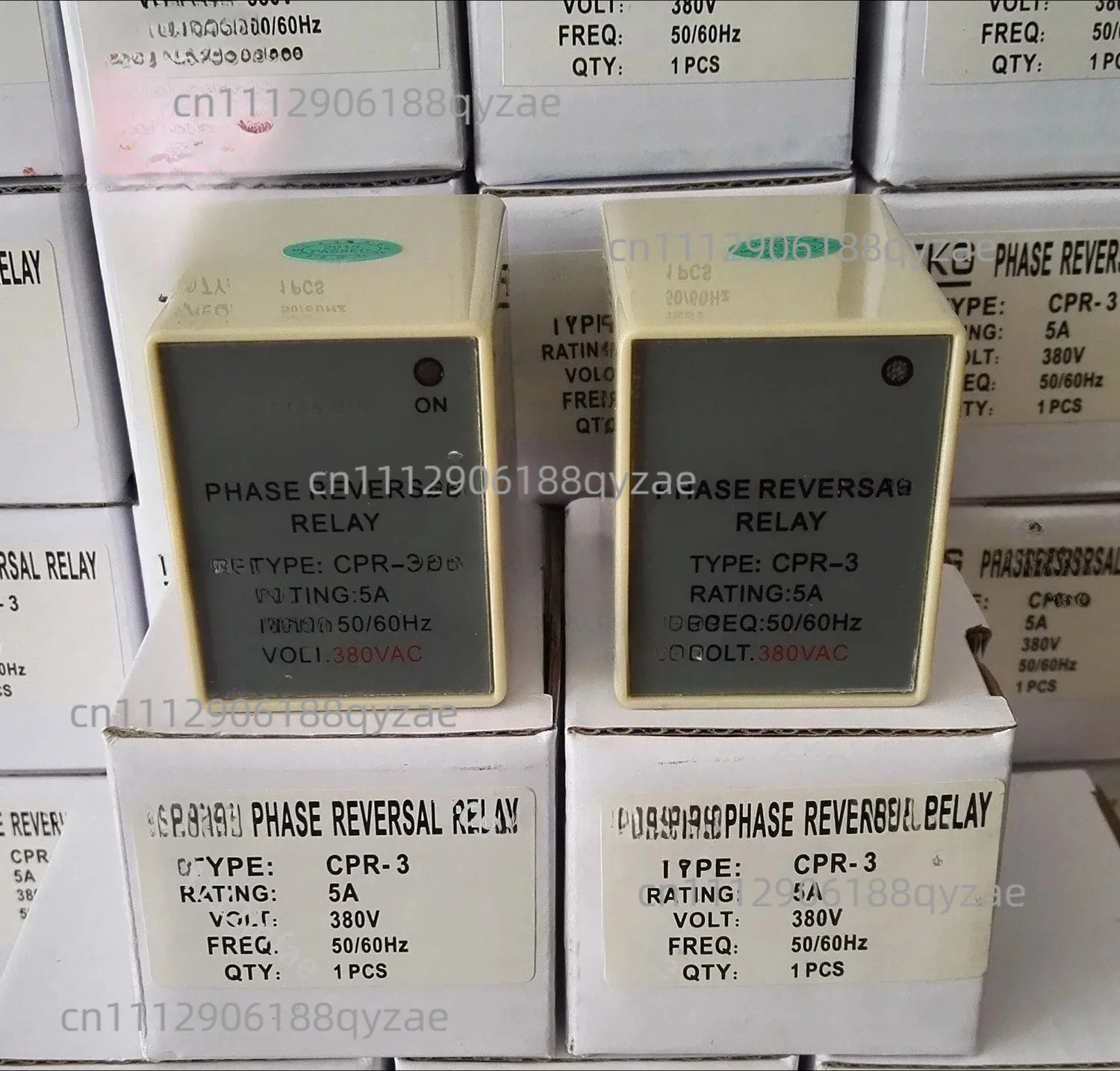 CPR-3 5A Phase Sequence Protector AC380V Mold Temperature Machine Anti-reverse Protection Switch