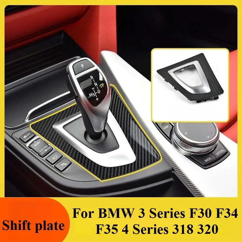 

For BMW 3 Series F30 F34 F35 4 Series 318 320 GT Gear Shift Knob Panel Trim Gear Lever Surround Decoration Interior Accessories