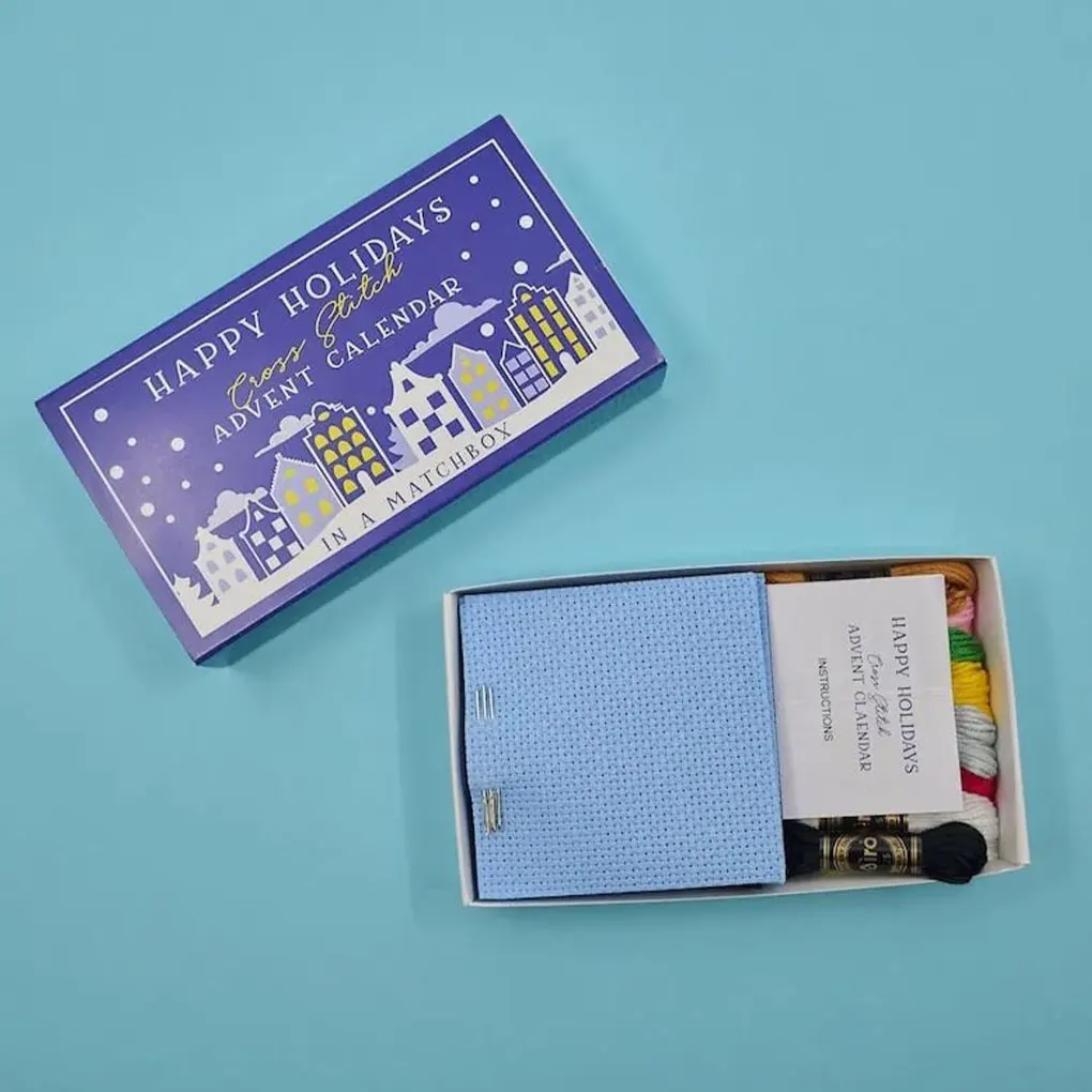 Embroidery Kit For Beginners Beautiful Cross Stitch Designs Mini Cross Stitch Project Sewing Kit