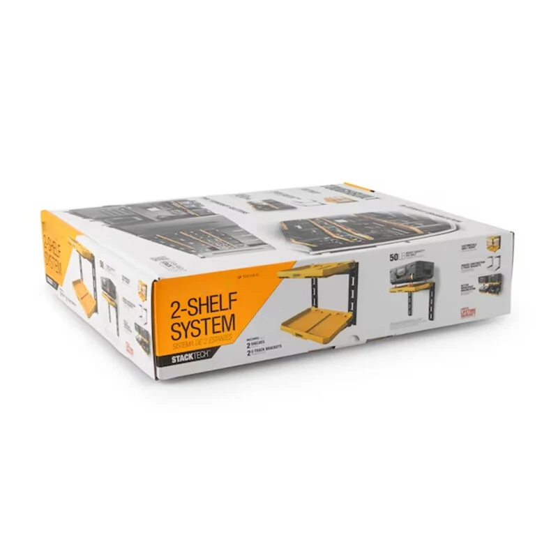 TB-B1S3-M-20 Caixa de ferramentas de parede com prateleiras Stacktech Prateleiras Suporte de parede Acessórios para ferramentas