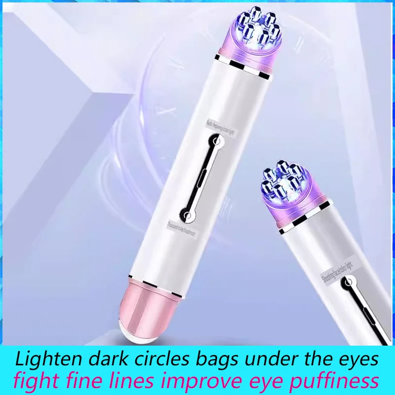 Electric Eyes Massage Beauty Device, Lighten Dark Circles Bags Eyes, Fight Fine Lines, Improve Eyes Puffiness, ESM, Usb MY-009