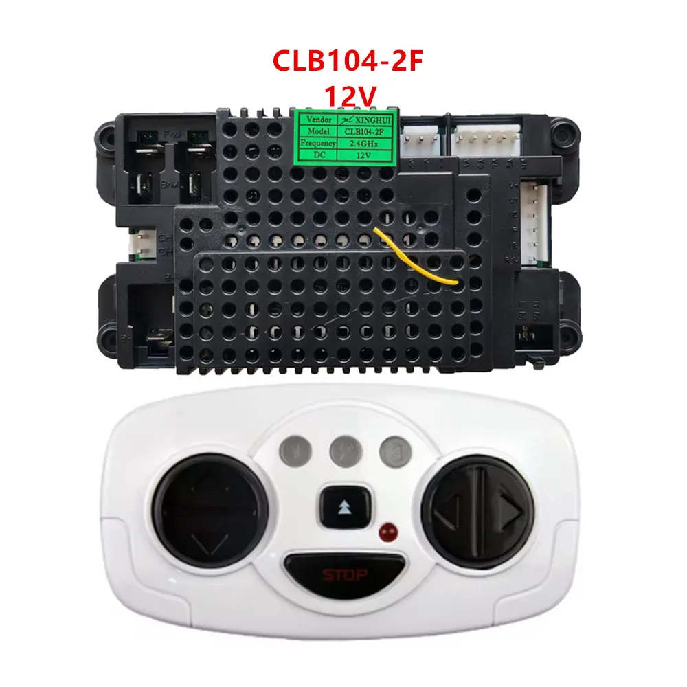 CLB104 voiture électrique pour enfants 2.4G télécommande récepteur émetteur, CLB104-2F 12V contrôleur pour voiture de bébé