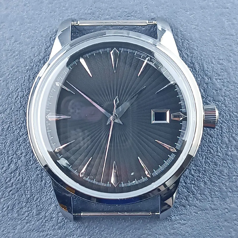 40mm stainless steel waterproof watch case suitable for NH35 movement 35mm dial cocktail automatic watch replacement parts 1